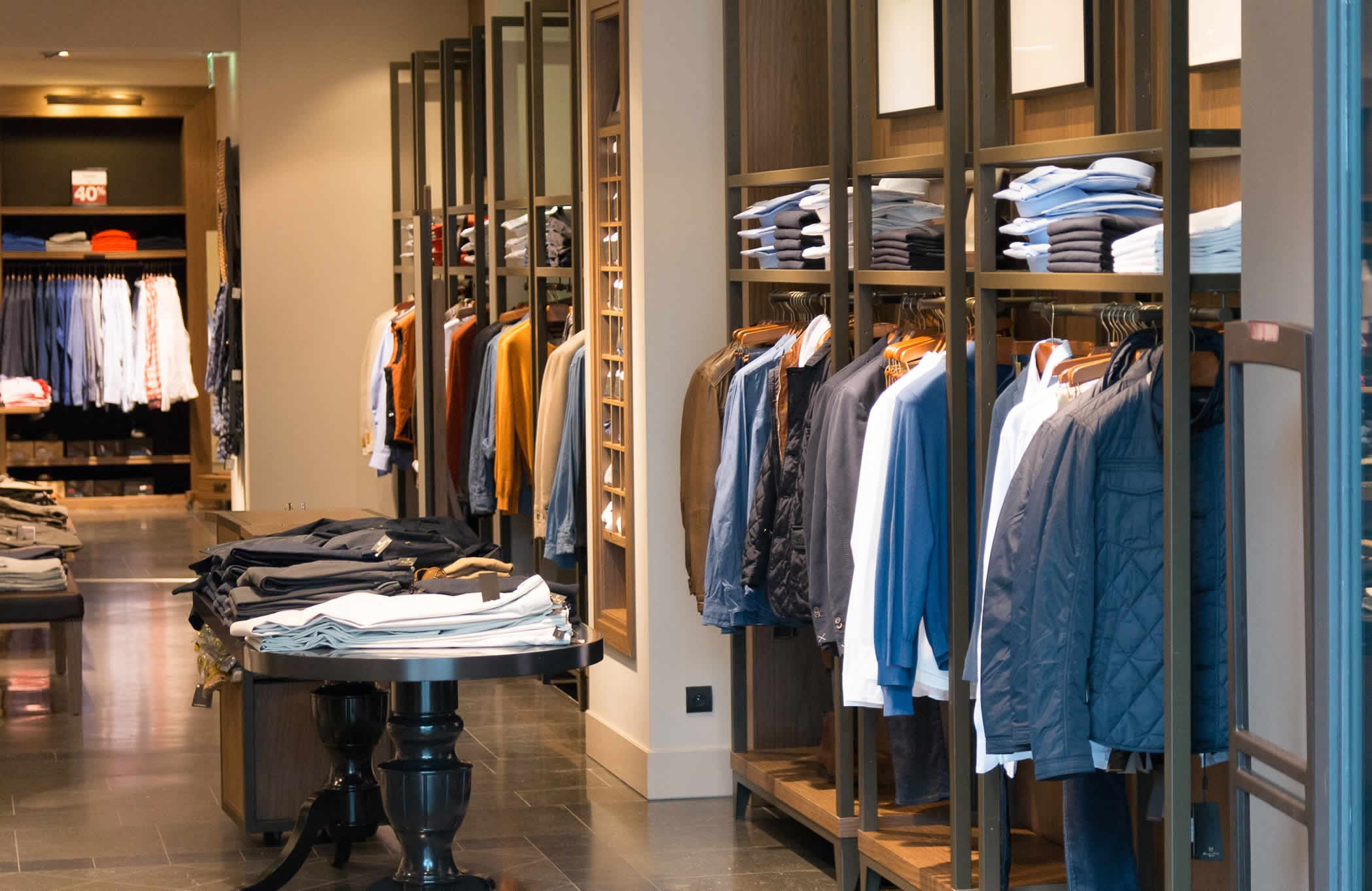 Men's clearance clothes stores